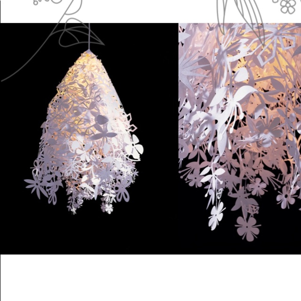 Tord Boontje 2004 Midsummer paper pendant lamp